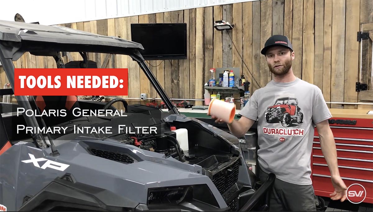 Install a Duraclutch Primary Clutch Intake Filter