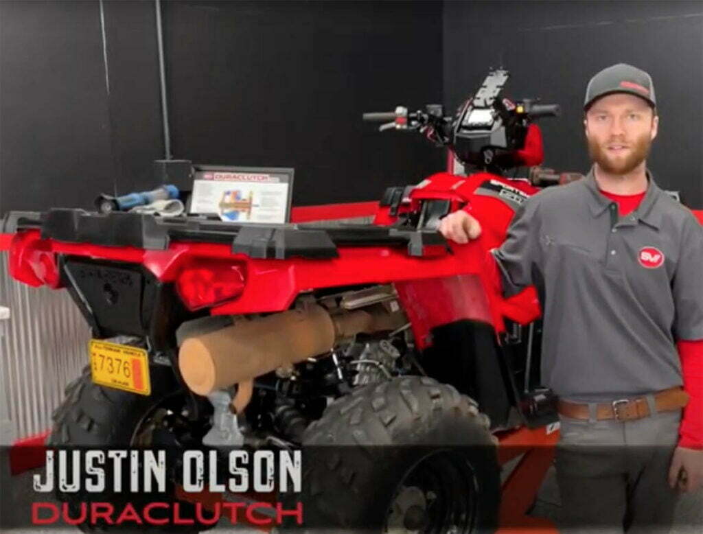 Adjusting the alignment on a Duraclutch R-Series.