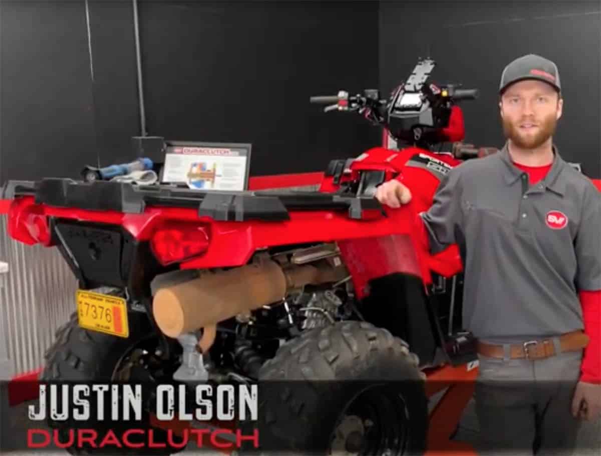 Adjusting the alignment on a Duraclutch R-Series.