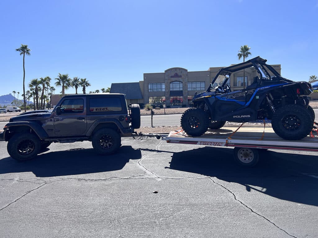 When your RZR is bigger than your Jeep