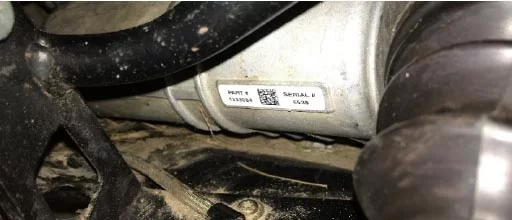 Finding the transmission number on a Polaris RZR.