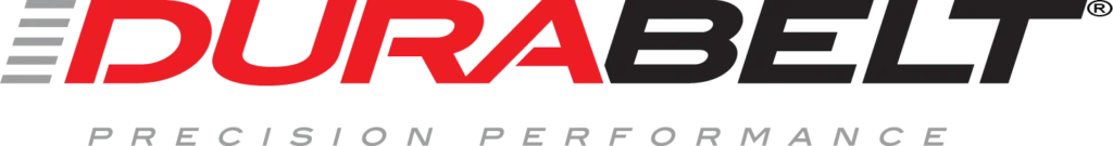 DURABELT RED/BLACK Logo with Tag Line